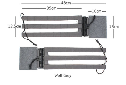 PEW TACTICAL Plate Carrier MOLLE TUBES  Cummerbund Airsoft UA30