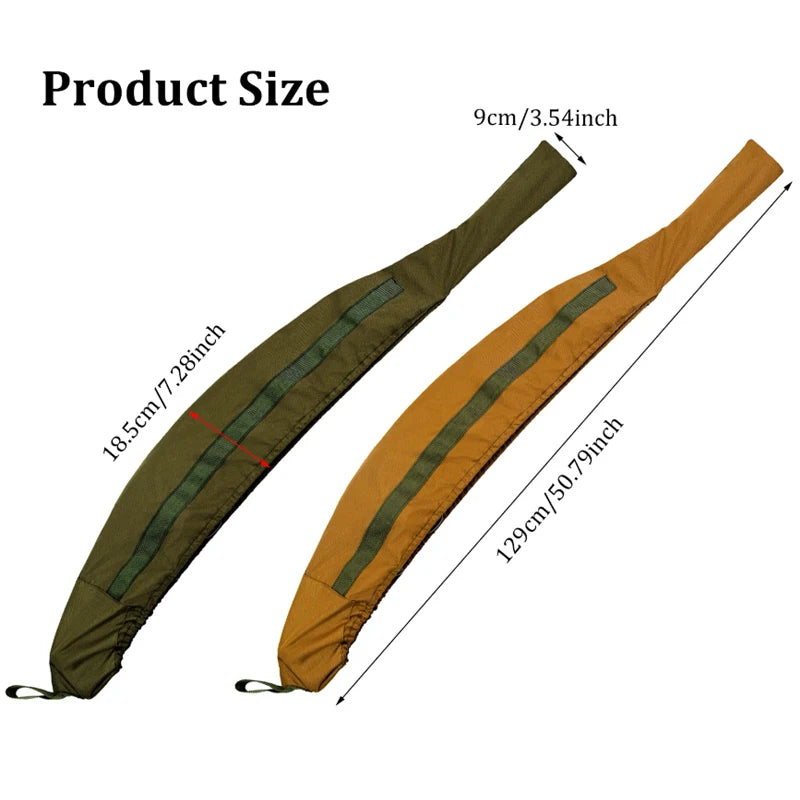 600D Oxford cloth wear-resistant simple gun cover outdoor tactical equipment gun cover outdoor hunting protective sleeve