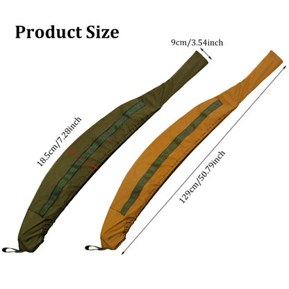 600D Oxford cloth wear-resistant simple gun cover outdoor tactical equipment gun cover outdoor hunting protective sleeve