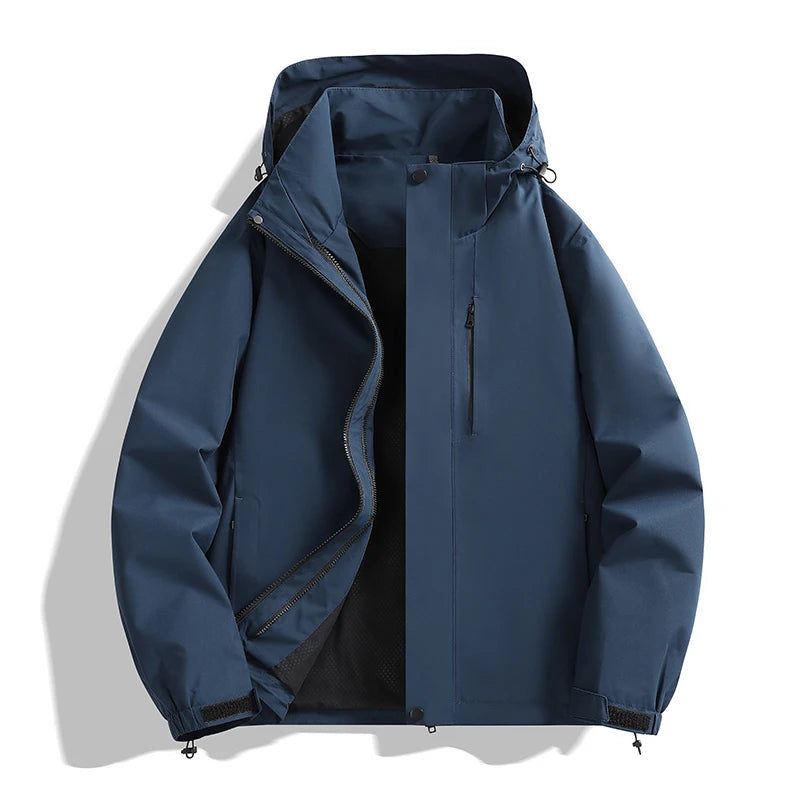 CHRLCK Unisex Hiking 3IN1 Jacket Waterproof Camping Trekking Fishing Oilproof Jackets Outdoor Sport Windbreaker Autumn Winter