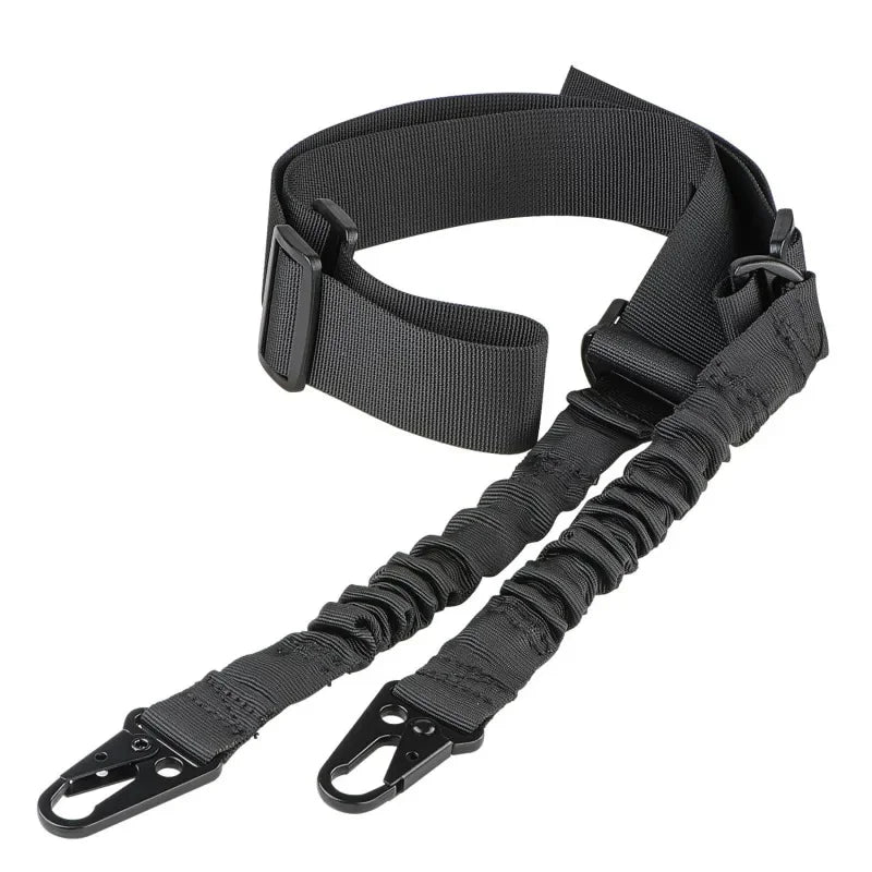 Two Points Rifle Sling With Length Adjuster Traditional Sling With QD Metal Hook For Hunting Tactical Sling Shoulder Straps