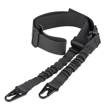Two Points Rifle Sling With Length Adjuster Traditional Sling With QD Metal Hook For Hunting Tactical Sling Shoulder Straps