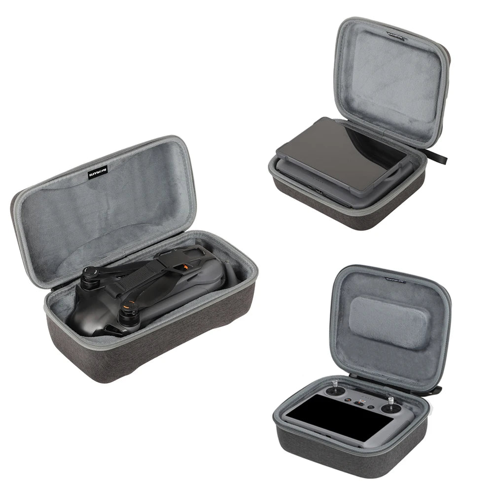 For DJI Mavic 4 Pro Storage Bag RC Pro 2/RC 2 1 All In One Portable Hard Case Nylon Handle Shock-proof Carrying Box Accessories
