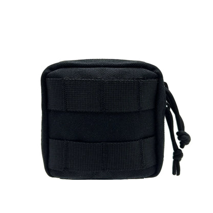 Tactical Small Molle Pouch Mini Utility Bag Removable Clear Pocket EDC Tool Compass Medical Storage Belt Bag Hunting Accessories