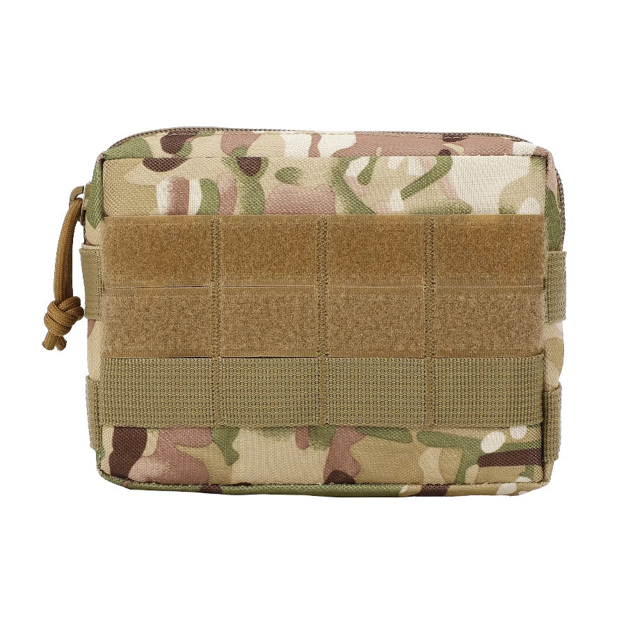 Metal buckle suspension system outdoor EDC tool kit accessory kit Molle waist bag can be hung on top of hunting vest backpack