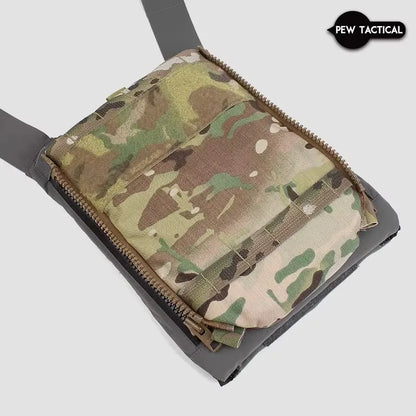 PEW TACTICAL FERRO STYLE Back Panel Water Zip On Plate FCPC V5 airsoft BP08
