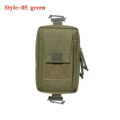 IFAK EDC Bag Tactical Molle Admin Pouch Waist Bag Hunting Vest Emergency Tool Kit Outdoor First Aid Kit Camping Survival Bag