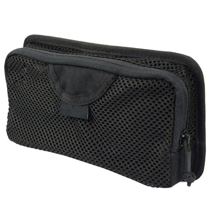 Tactical Backpack Bag Insert Modular Organizer Hook Fasteners Mesh Pocket Utility Admin Pouch Hunting Nylon Zipper Closure New