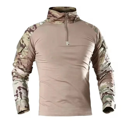 Camouflage Softair US Army Combat Uniform Military Shirt Cargo CP Multicam Airsoft Paintball Cotton Tactical Clothing