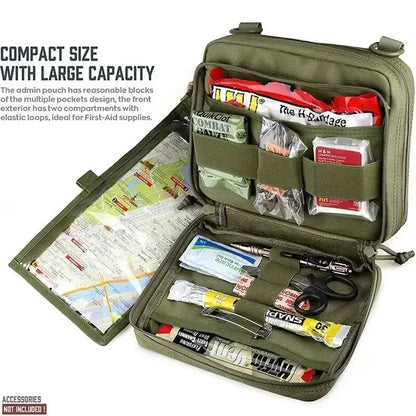 Tactical Molle Tool Bag Practical Accessories Storage Handbag,EDC IFAK Medical Pouch Outdoor Hunting Camping Survival First Aid