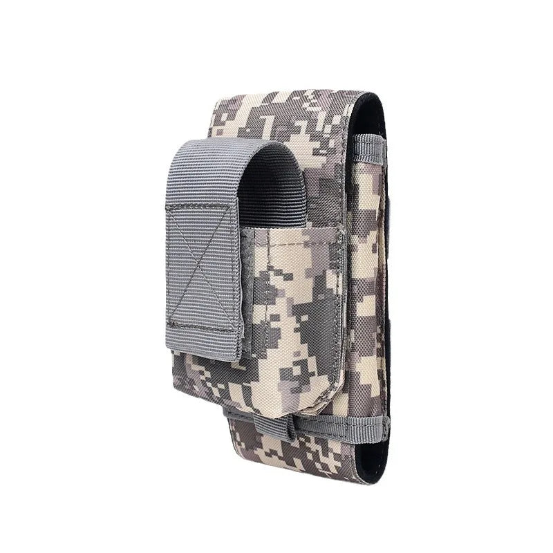 Tactical Cell Phone Belt Cigarette Pouch Holder MOLLE Waist Pack Outdoor Sports Leisure Cigarette Box Hunting Accessories Bag