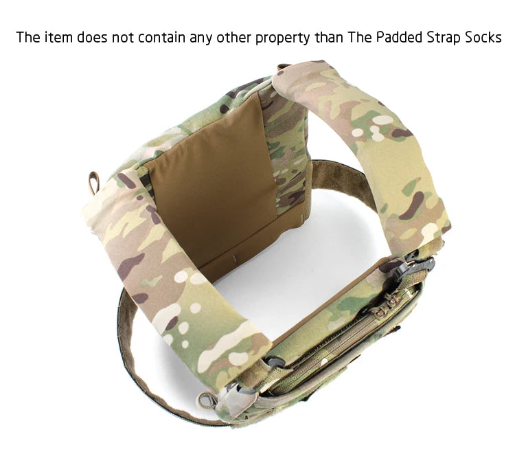 Pew Tactical Ferro Style Padded Strap Socks Thickened Section Shoulder Pad Currency