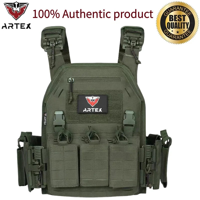 Tactical Vest Outdoor Hunting Plate Carrier Protective Adjustable Vest Airsoft Carrier Combat Equipment
