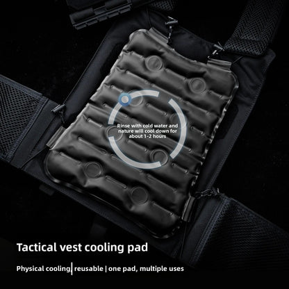 Summer Tactical Vest Cooling Liner Mat Multifunctional Backpack Cushion for Cycling Outdoor Sports