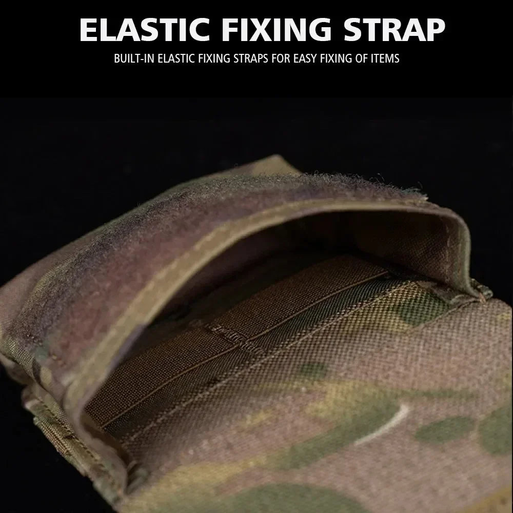 Lightweight Utility Pouch – YKK Flip Bag for Hunting Storage, Portable Small Gear Organizer with Belt Loop