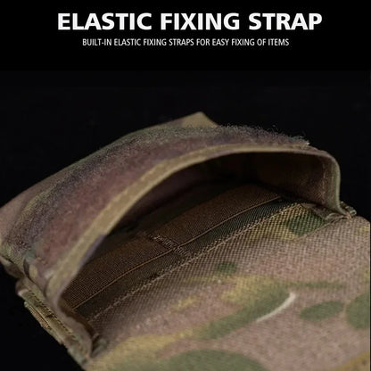 Lightweight Utility Pouch – YKK Flip Bag for Hunting Storage, Portable Small Gear Organizer with Belt Loop