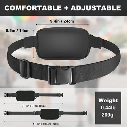 Concealed Carry Gun Bag Pistol Handgun Waist Holder Pouch Tactical EDC Fanny Pack with Gun Holster Universal Shoulder Gun Bag