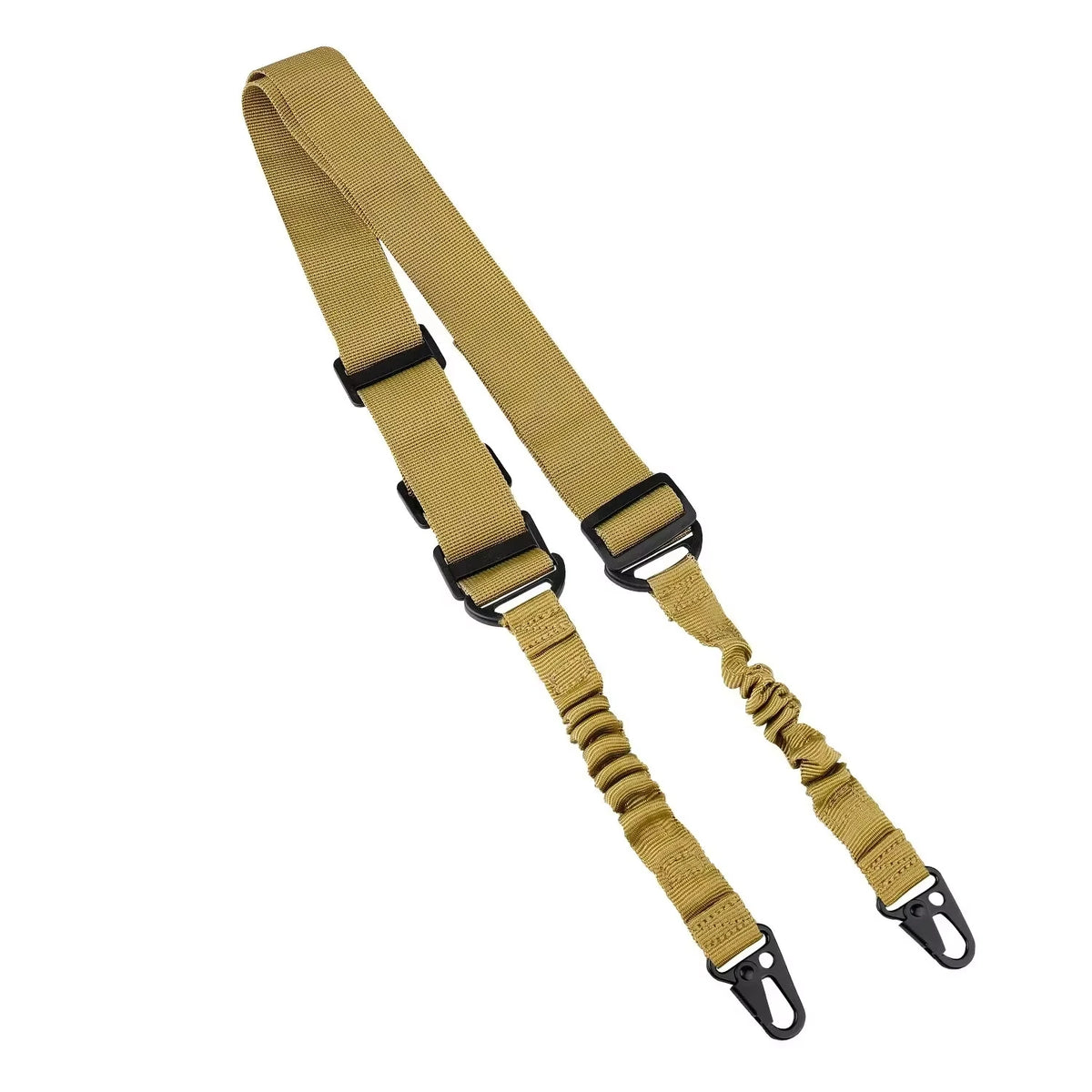 Tactical Two Points Sling Shoulder Strap Army Durable Nylon Rifle Belt Heavy Duty Sling for Outdoor Hunting Sports Accessories