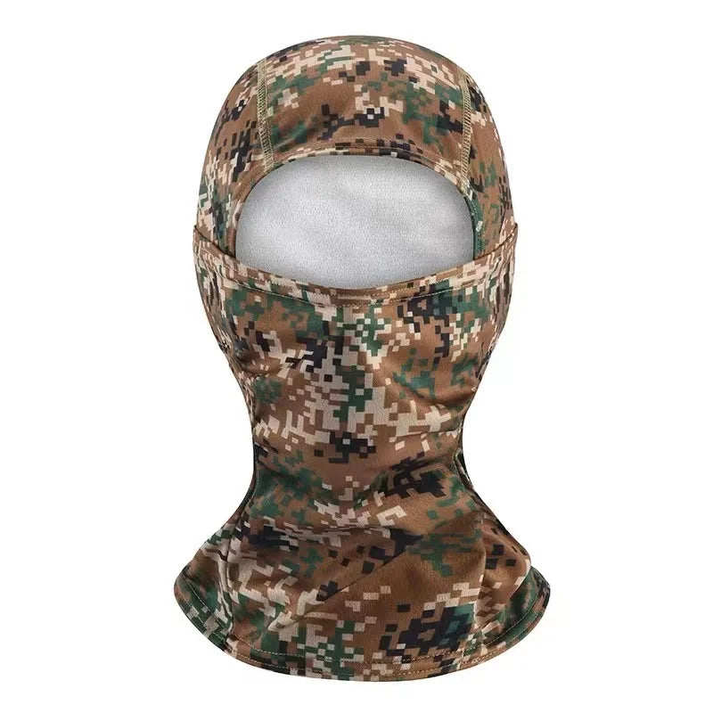 Camouflage Balaclava Cycling Full Face Mask Outdoor Sports Hunting Hiking Skiing Mask Motorcycle Helmet Inner Cap