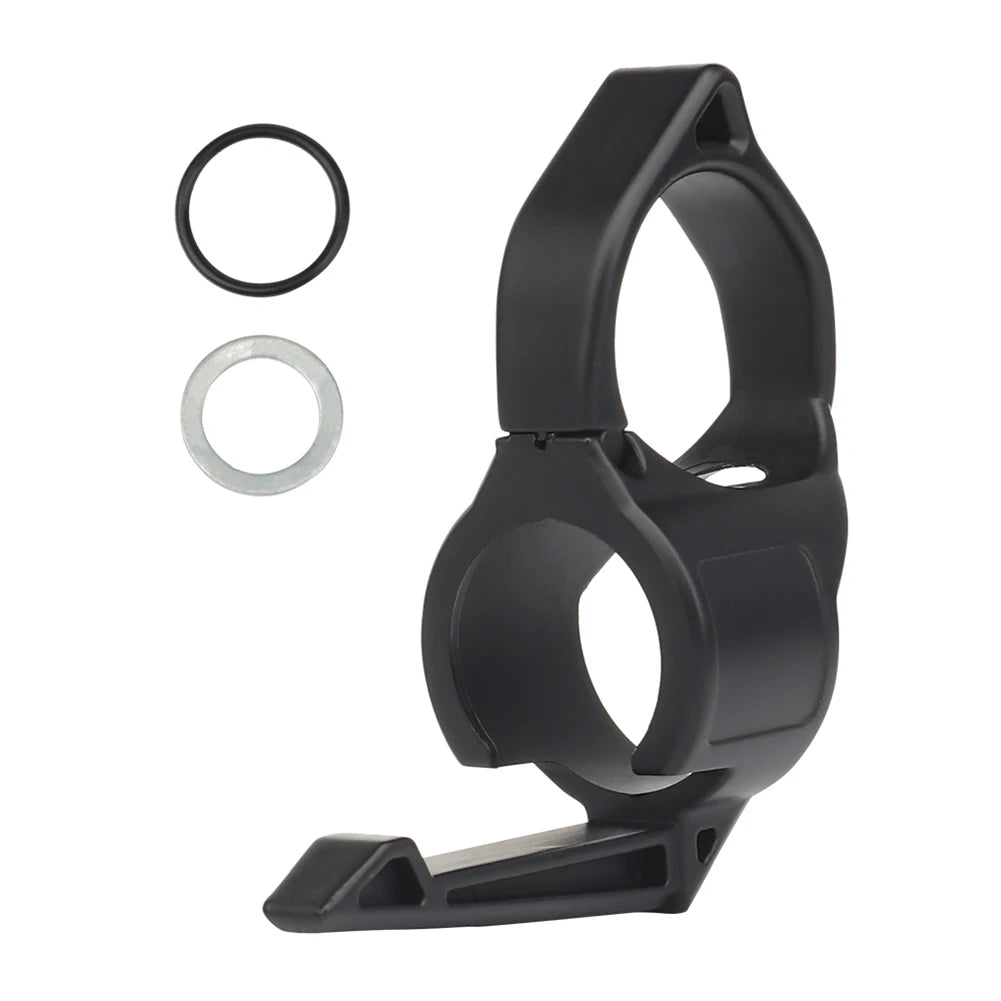 1Pc Anti-slip Flashlight Finger Ring Holder 2.2CM Inner Diameter Adapter Clip Outdoor Hiking Tactical Flashlight Portable Buckle