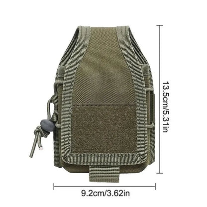 6 Style Tactical Molle Radio Holder Portable Walkie Talkie Pouch Case Radios Holster Bag Camping Hunting Accessories