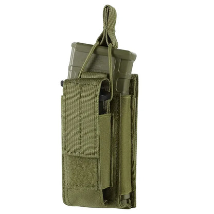 Molle Magazine Pouch Holder Open Top Single Double Triple Rifle Pistol Mag Carrier for M4 M16 AK AR M1911 9mm