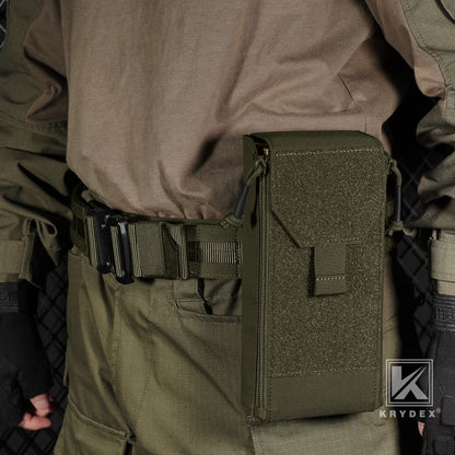 KRYDEX Tactical Shotgun Shell Holder Pouch 24 Rounds Cartridge Bag 8 Guage 12 Guage Molle Ammo Pouch Hunting Accessories
