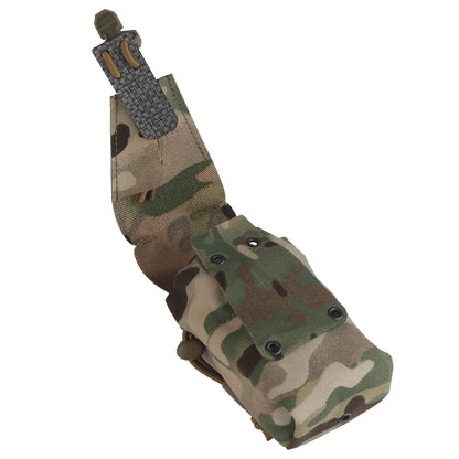 Tactical Multifunction Pouch Ferro Style Banger Pocket Outdoor Hunting Radio Holder Airsoft Magazine Adjustable MOLLE Belt Gear