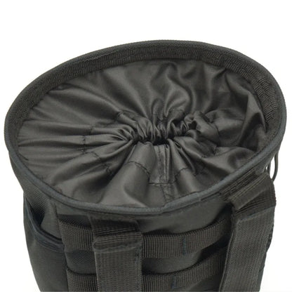 Outdoor Drawstring Magazine Dump Pouch Adjustable Utility Belt Fanny Hip Holster Bag Outdoor Ammo Storage Pack