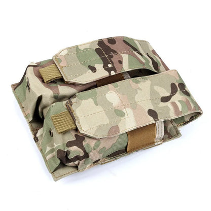 Utility Tactical MOLLE Magazine Pouches Triple&Double Shooting Mag Pouch Wargame Paintball 5.56/7.62 Mag Bag for M4 AR15 Ak47