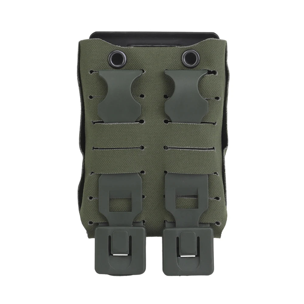 OPHIDIAN  Molle Magazine Pouch Lightweight AR15/M4/9mm Mag Case Built-in Nylon Holder Hunting Pistol Rifle Equipment