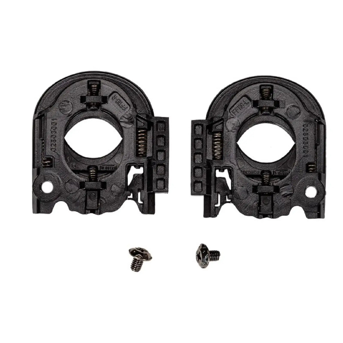 2 Pieces Helmet Visor Shield Base Sturdy Left and Right Easy to Install Replace for MT Thunder 4 Mt-v-28B Visor Len Base