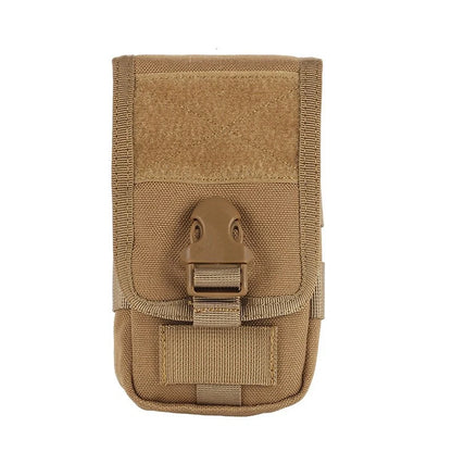 Tactical Double-Layer Phone Pouch Waist Bag EDC Tool Bag Vest Pouch Mobile Phone Bag Waterproof Sport Hunting Belt Travel Tools