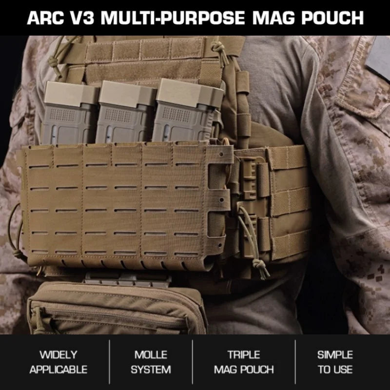 ARC V3 Game Hunting Pack | ARC V3 Multi-Compartment Pouch | Wilderness License & Gear Holder