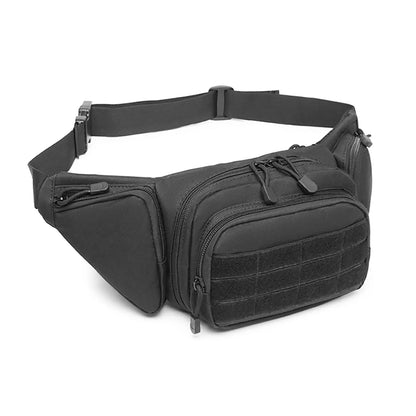 1Pc Waterproof Tactical Molle EDC Fanny Pack Concealed Carry Lightweight Durable for Hiking Camping Outdoor Daily Travel