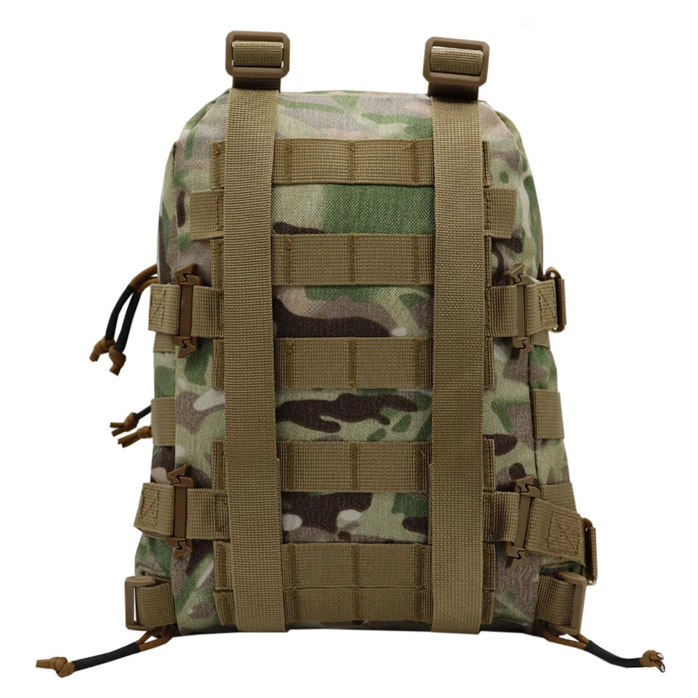 Fwoyonze Tactical Mini Hydration Bag Water Backpack Assault Pack Outdoor Bladder Carrier Molle Pouch For Hunting Airsoft Vest