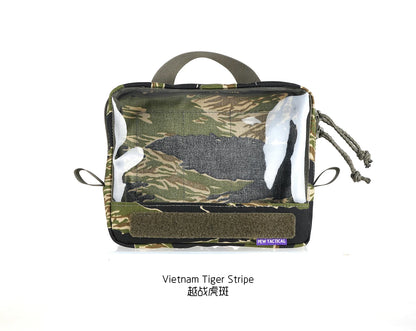 Visual Organizing And Storage Bag Made Of PET Material With Transparent Window Back Hook