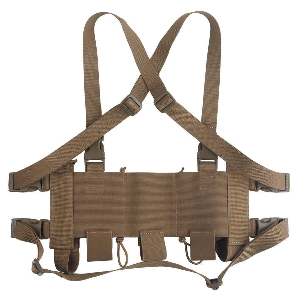 Tactical UG Style Chest Rig DR WG Minimalistic Multi-Mission Plate Carrier MOLLE Hunting Vest for Airsoft Shooting Game Gear
