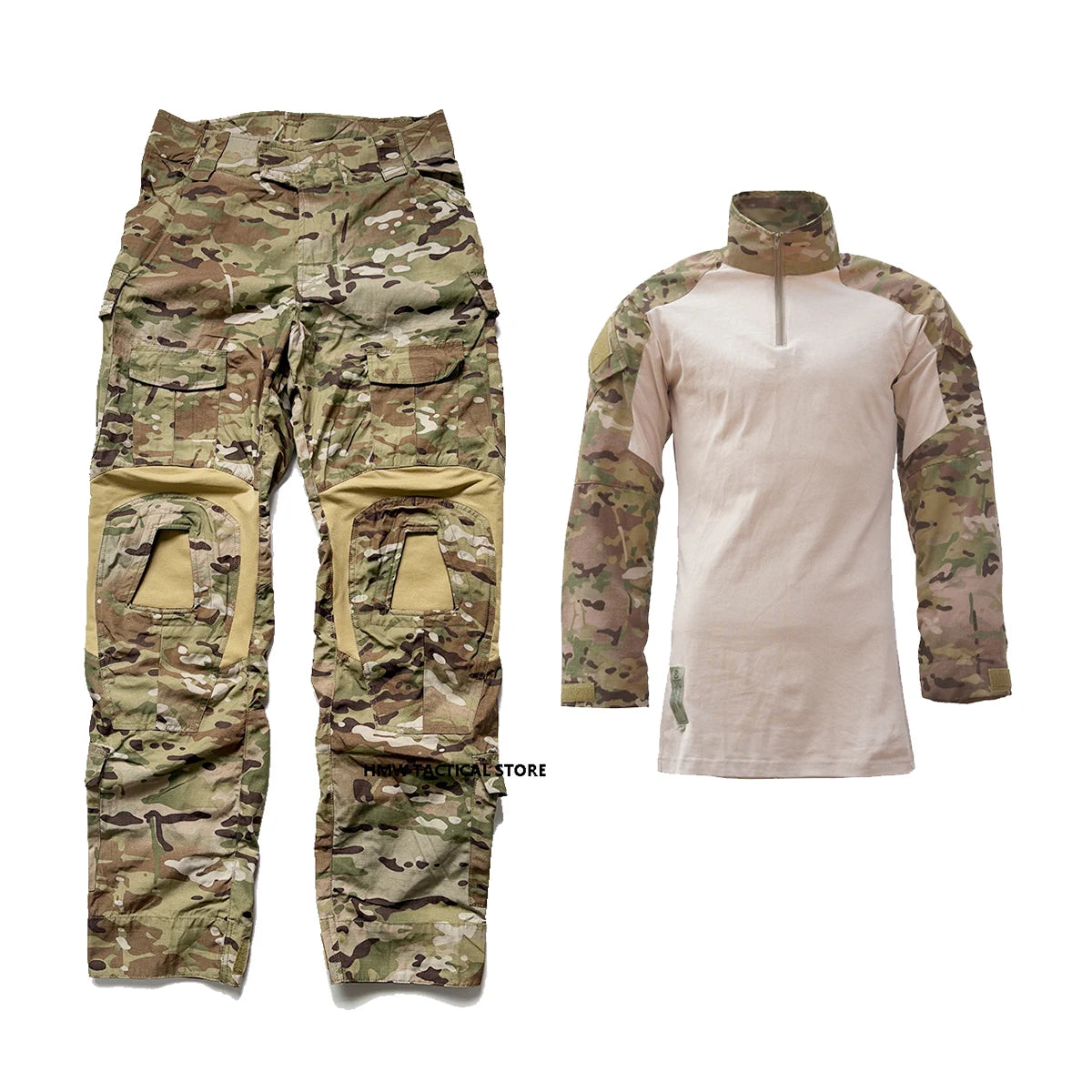 Outdoor Tactical Hunting G2 AC  Frog Suit, GEN2 MC All Terrain CP Camouflage Tactical Pants, Tactical Top Lined Shirt