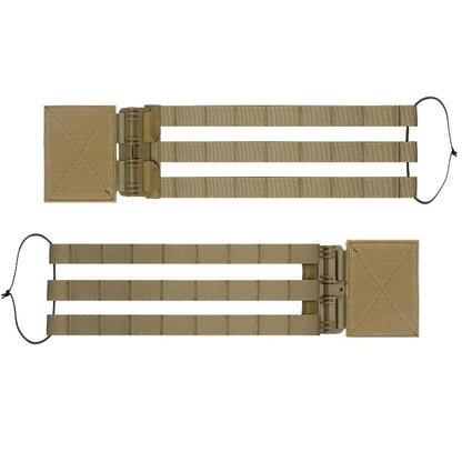 Tactical Vest Accessories Adjustable Quick Removal Waist Belt Universal Hunting Airsoft Vest Quick Release Buckle 2Pcs