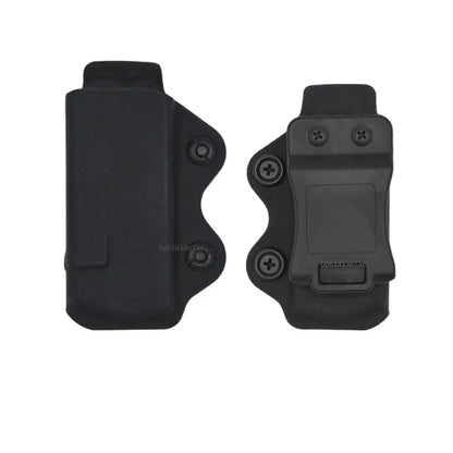 New IWB/OWB Gun Holster Single Magazine Case Mag Pouch Fits  17 19 26/23/27/31/32/33 M9 P226 USP 92F Single Magazine Pouch