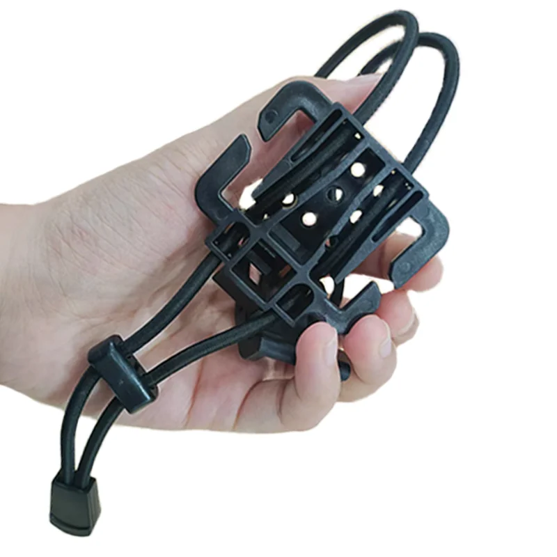 Tactical Flashlight Clip Molle Hiking Accessories Multifunction Hanging Buckle Shovel Clamp Axe Clamp Bracket Military Backpack