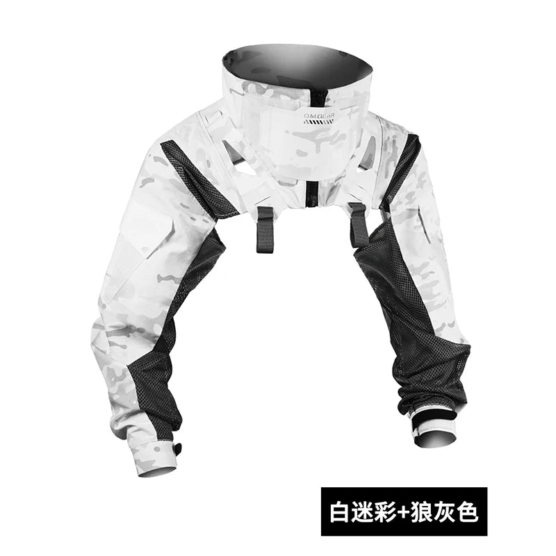Functional Sleeve Suit, Breathable And Sun Resistant, Compatible With Tactical Chest Hanging Vest
