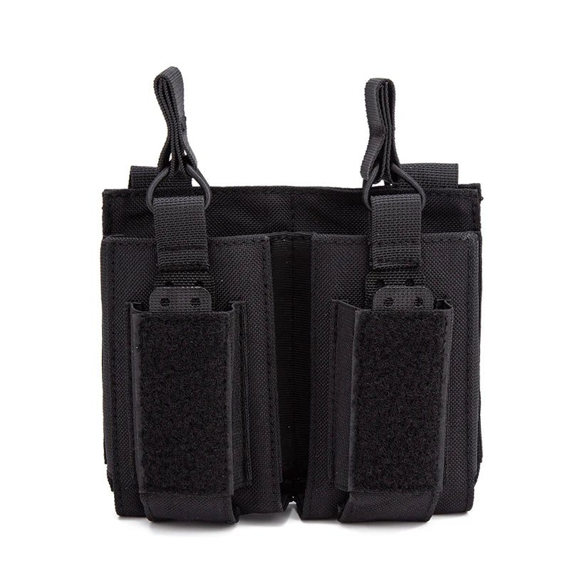 M4 M14 M16 AK AR Magazine Pouch Tactical Molle Triple Magazine Pouch Double-Layer Mag Pouches Universal Cartridge Holder