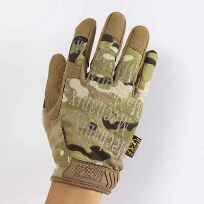 Mechanix Tactical Full-Finger Gloves: Outdoor Climbing, Protection, Touchscreen Compatible, Wear-Resistant and Anti-Slip Gloves