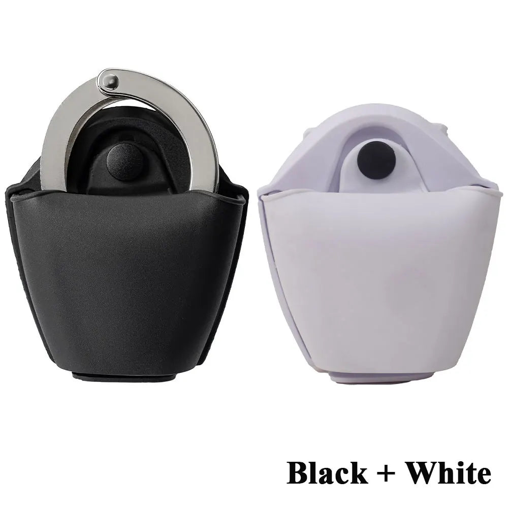 Universal Handcuff Cover 2Pcs Set Quick Release Compatible with Tactical Belt Vest System Handcuff Pouch Hunting Accessories