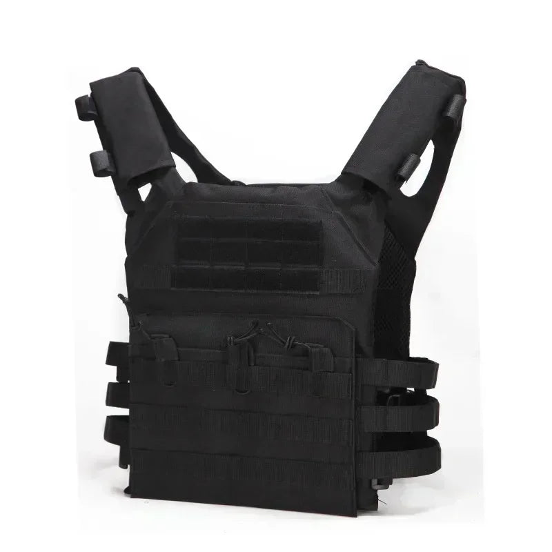 Men's Vest Molle Plate Carrierr Magazine Tactical Vest Train Body Armor Combat Camo CS Hunting Equipment