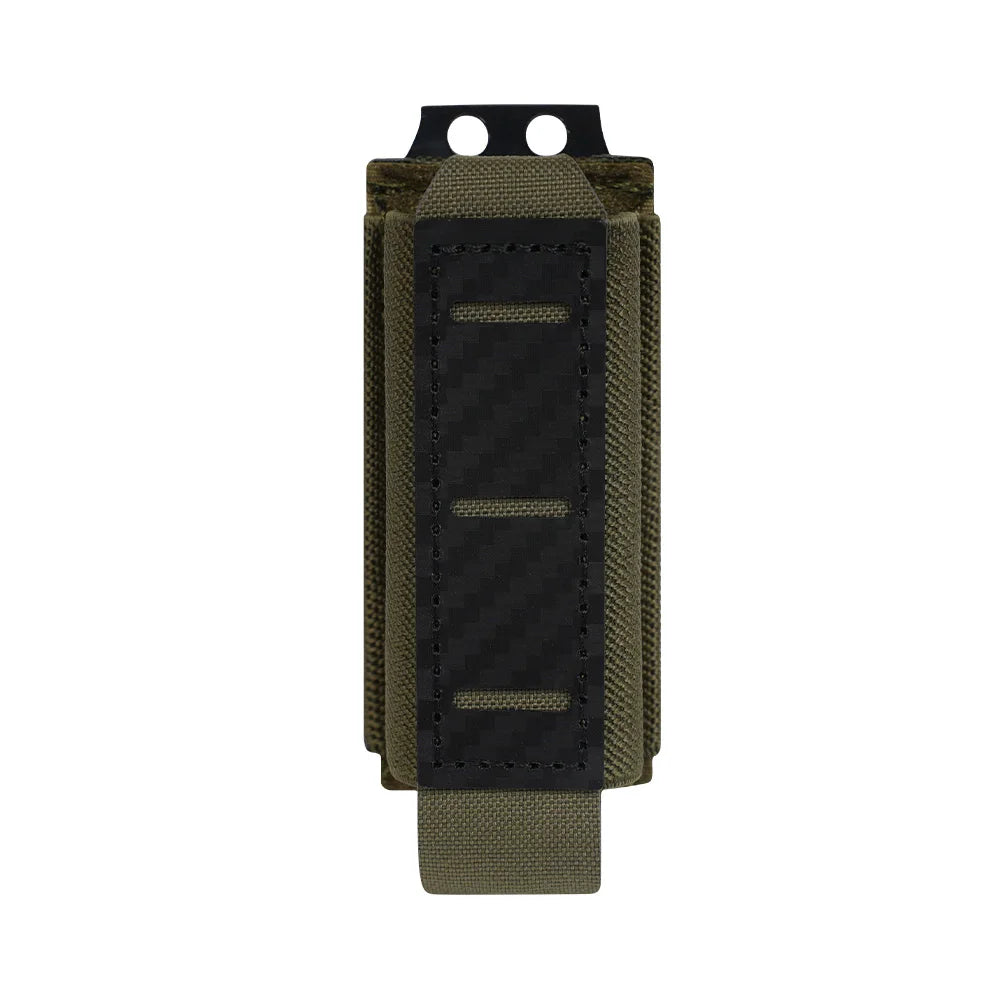 Single/Double/Triple MOLLE-Compatible 9MM Mag Pouch Quick-Release Buckle Elastic Retention Airsoft Shooting Hunting Mag Holder