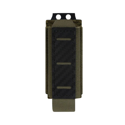 Single/Double/Triple MOLLE-Compatible 9MM Mag Pouch Quick-Release Buckle Elastic Retention Airsoft Shooting Hunting Mag Holder