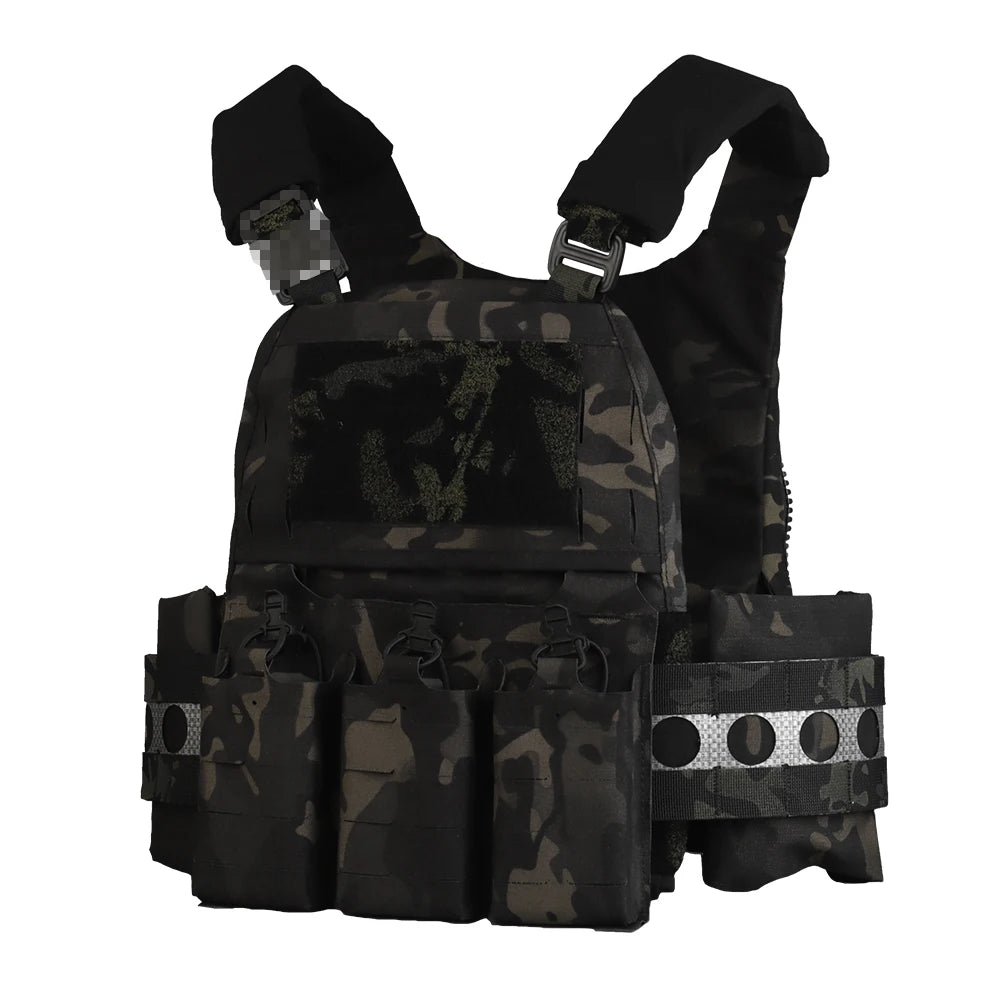 Tactical FC V5 Plate Carrier With 5.56 Magazine Pouch Quick Release MOLLE Outdoor  Hunting Combat Airsoft Vest Body Armor Gear
